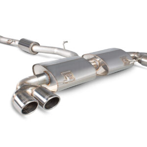 Audi S1 2.0 TFSi Quattro Resonated cat-back system without valves