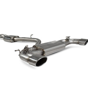 Audi RS3 8V Saloon (GPF and Non-GPF models) Resonated cat-back system with electronic valves