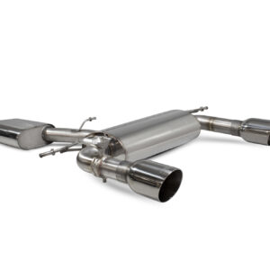 Audi TT MK3 2.0 TFSi Quattro Coupe Non GPF Model Only Resonated cat-back system with electronic valves