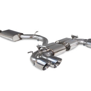 Audi S3 8Y Sportback Resonated cat/gpf back system & electronic valves