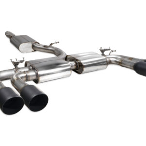 Audi S3 8V Saloon Resonated cat/gpf-back system with valves