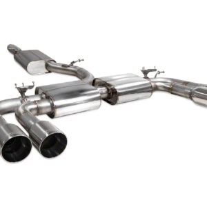 Audi S3 8V Saloon Resonated cat/gpf-back system with valves
