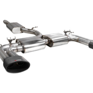 Audi S3 8V Saloon Resonated cat/gpf-back system with valves