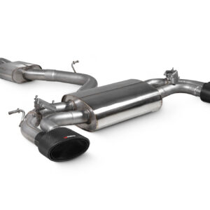 Audi RS3 8V Pre-Facelift Resonated cat-back system with valves
