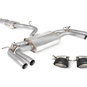 Audi RS3 8Y Saloon Resonated Cat/GPF-back system with valves