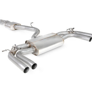 Audi RS3 8Y Saloon Resonated Cat/GPF-back system with valves