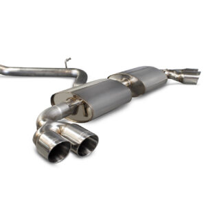 Audi TT Mk2 3.2 V6/TT S Mk2 Non-resonated cat-back system