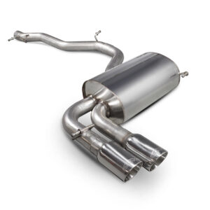 Audi S3 8P 3 Door & Sportback Non-resonated cat-back system