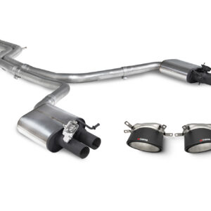 Audi RS6 C7 Avant Non-resonated half system with trims