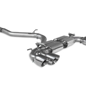 Audi S3 8Y Sportback Non-res cat/gpf back system & electronic valves