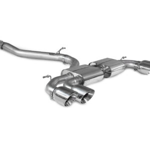 Audi S3 8Y Sportback Non-res cat/gpf back system