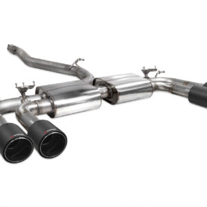 Audi S3 8V Saloon Non-resonated cat/gpf-back system with valves