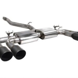 Audi S3 8V Saloon Non-resonated cat/gpf-back system with valves