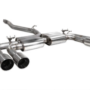Audi S3 8V Saloon Non-resonated cat/gpf-back system with valves