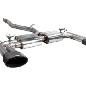 Audi S3 8V Saloon Non-resonated cat/gpf-back system with valves