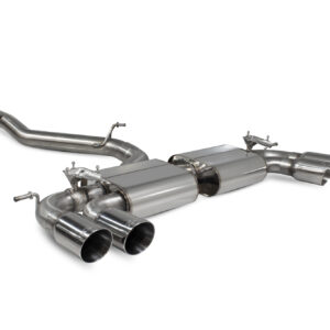 Audi S3 8V 3-Door/Sportback Non-resonated cat/gpf-back system with valves