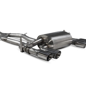 BMW F80 M3 / M4 F82 F83 Non-res cat-back system with electronic valves