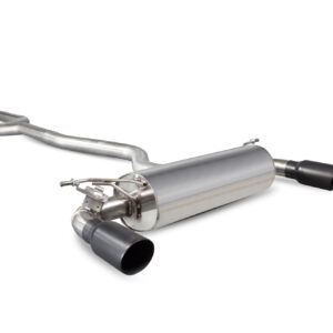 BMW M240i (F22, F23) Non GPF model, Fits X-Drive Non-res cat-back system with electronic valves