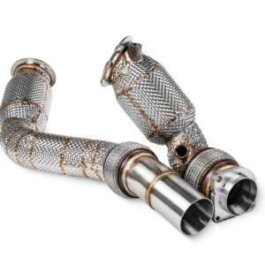 BMW M3 F80, M4 F82 F83 GPF & Non-GPF Models Downpipes with a high flow sports catalyst
