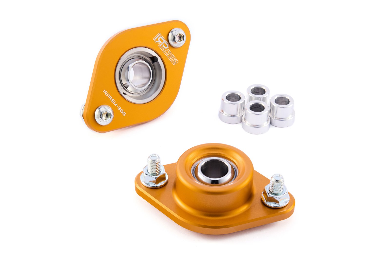 IRP-Individual-Racing-Parts-Rear-shock-mounts-with-MS-bearings-Pillow-Balls-BMW-E30-E36-E365-E367-E368-E46